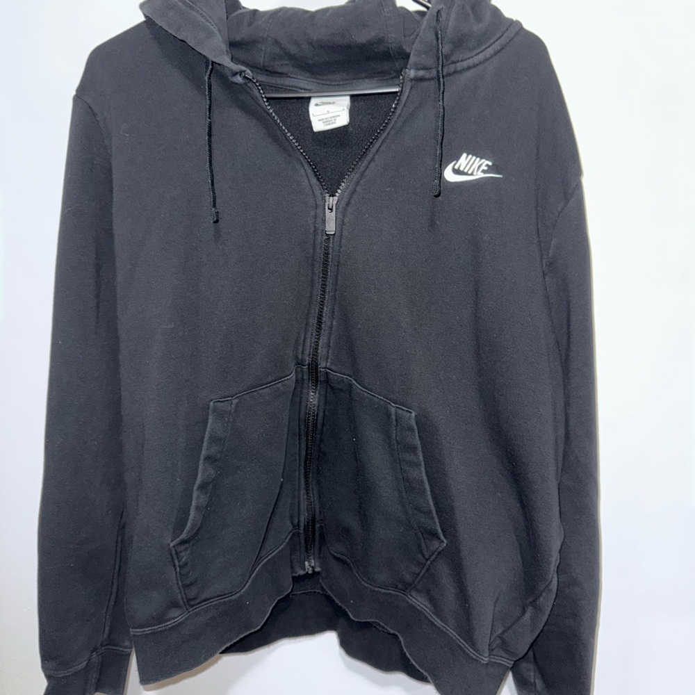 Nike Charcoal Full-Zip Sweatshirt
